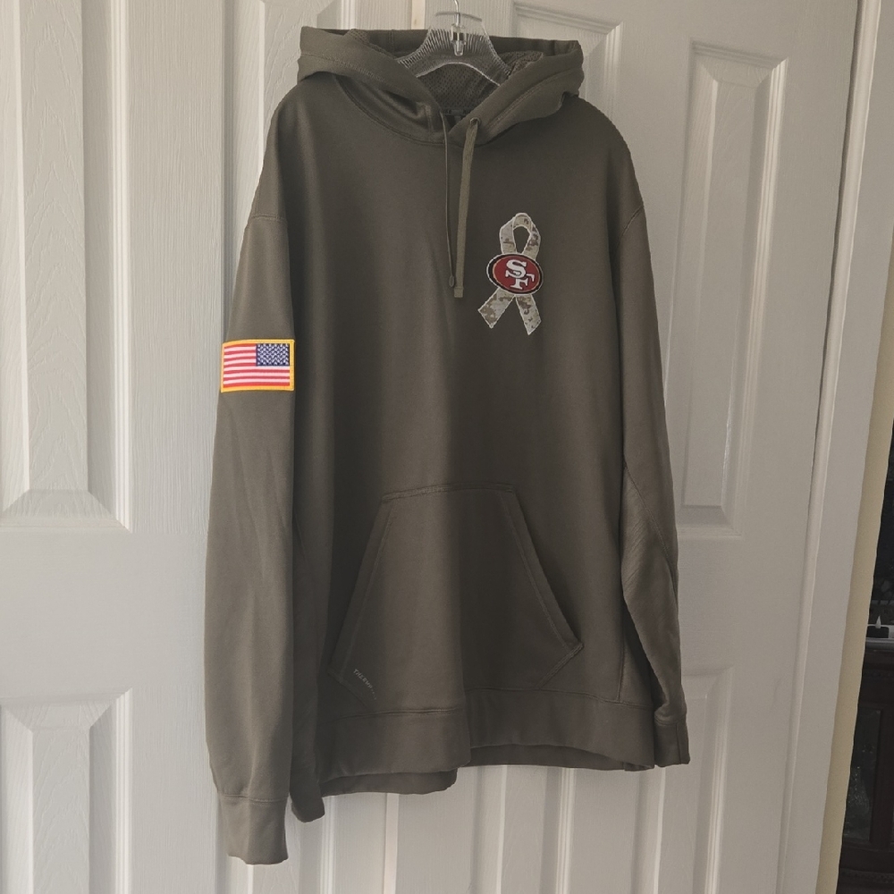 Nike NFL 49ers Salute to Service Hoodie